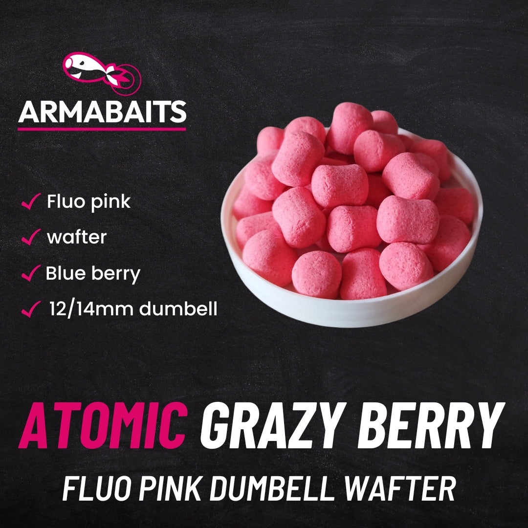 Atomic grazy berry wafter dumbell