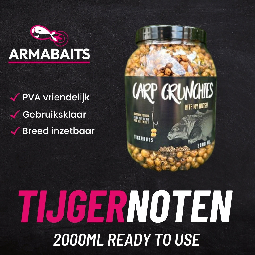 Carp Crunchies Tijgernoten 2000ml