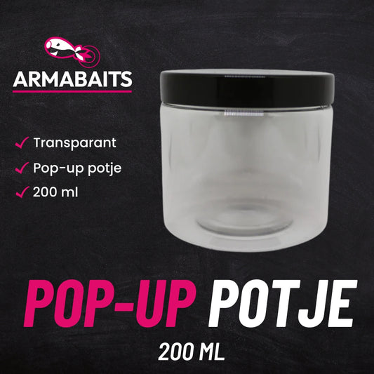 Pop-up potje helder - 200 ml